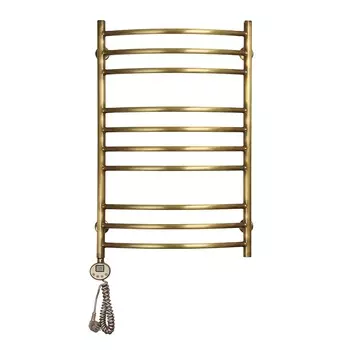 Электрический полотенцесушитель Domoterm Калипсо П10 50x80, античная бронза, L