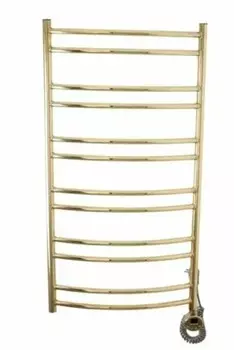 Электрический полотенцесушитель Domoterm Калипсо П12 500x1000 ER золото 56,8х107 см, 12 секций