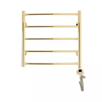 Электрический полотенцесушитель Domoterm Калипсо П5 500x500 ER золото 56,8х57 см, 5 секций