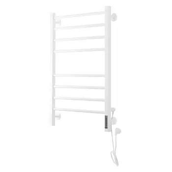 Электрический полотенцесушитель Domoterm Куба П8 500x800 БЕЛ EK R белый матовый