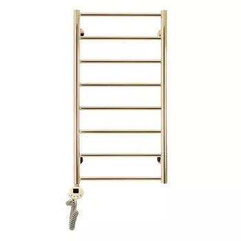 Электрический полотенцесушитель Domoterm Медея П8 400x800 EL золото 46,2х87 см, 8 секций