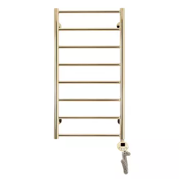 Электрический полотенцесушитель Domoterm Медея П8 400x800 ER золото 46,2х87 см, 8 секций