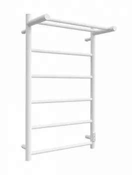 Электрический полотенцесушитель Двин Fj neo 80х50 см, c полкой, белый 4657763849399