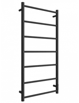 Электрический полотенцесушитель Двин J neo 100х40 черный матовый 4657763840204