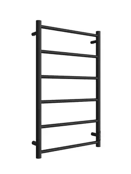 Электрический полотенцесушитель Двин J neo 80х50 черный матовый 4657763750640