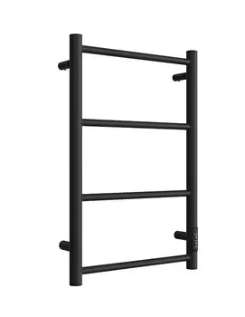 Электрический полотенцесушитель Двин J neo 60х40 черный матовый 4657763752361