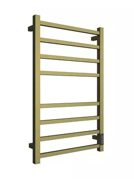 Электрический полотенцесушитель Двин L plaza neo 80х50 состаренная бронза матовая