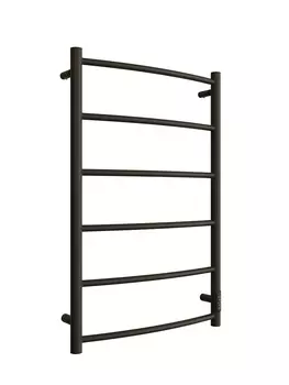 Электрический полотенцесушитель Двин R neo 4656759179366 черный матовый, 80х50 см