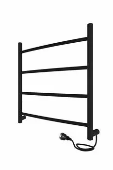 Электрический полотенцесушитель Indigo ARC 50х50 см, черный муар LCAE50-50BRR