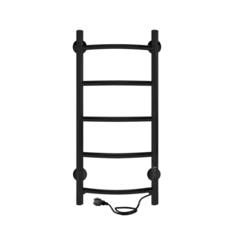 Электрический полотенцесушитель Indigo Arc Lux 70х30 см, черный муар LCALE70-30BRRt