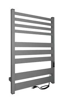 Электрический полотенцесушитель Indigo Atlas 80х50 см, серый LСLATE80-50MGRt