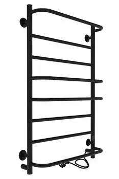 Электрический полотенцесушитель Indigo Europe Lux 80х50 см, черный муар LELLE80-50BRRt