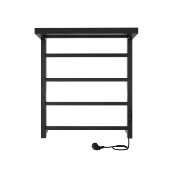 Электрический полотенцесушитель Indigo Forma 60х50 см, черный муар LEF60-50BRRt