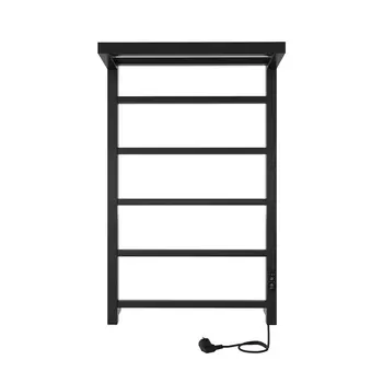 Электрический полотенцесушитель Indigo Forma 80х50 см, черный муар LEF80-50BRRt