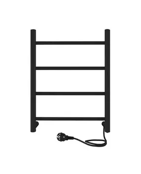 Электрический полотенцесушитель Indigo Line 50х40 см, черный муар LСLE50-40BRR