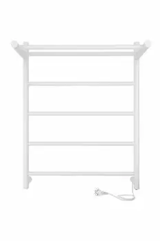 Электрический полотенцесушитель Indigo LINE с полкой 60х50 см, белый матовый LСLE60-50WMPR