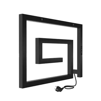 Электрический полотенцесушитель Indigo Lira 40х60 см, черный муар DGL40-60BRRt