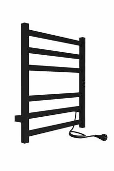 Электрический полотенцесушитель Indigo Oktava Slim 3 60х50 см, черный муар LСLOKS3E60-50BRRt