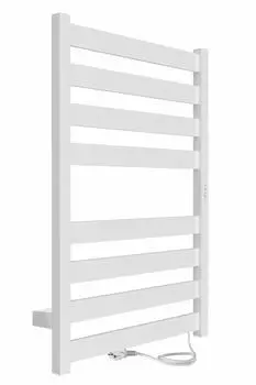 Электрический полотенцесушитель Indigo Oktava Slim 5 80х40 см, белый матовый LСLOKS5E80-40WMRt