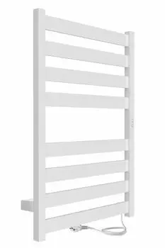 Электрический полотенцесушитель Indigo Oktava Slim 5 80х50 см, белый матовый LСLOKS5E80-50WMRt