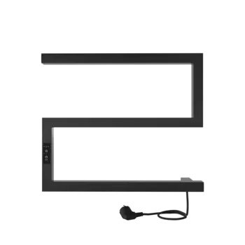Электрический полотенцесушитель Indigo Sparta 40х50 см, черный муар DGS40-50BRRt
