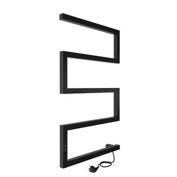 Электрический полотенцесушитель Indigo Sparta 80х50 см, черный муар DGS80-50BRRt