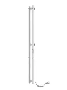 Электрический полотенцесушитель Indigo Style 120х10 см, белый матовый LSE120-10WMRt