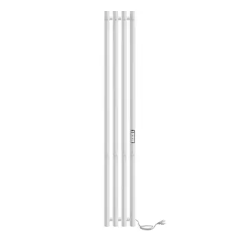 Электрический полотенцесушитель Indigo Style 4 120х18 см, белый матовый LSE120-18WMRt