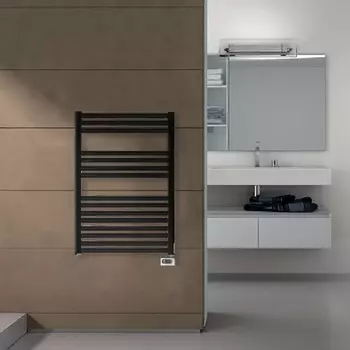 Электрический полотенцесушитель Irsap Ares 58х81,8 черный матовый