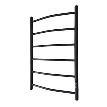 Электрический полотенцесушитель Маргроид Вид 4 80х50 правый черный матовый
