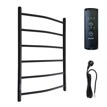 Электрический полотенцесушитель Маргроид Вид 4 80x50 L черный