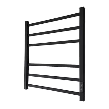 Электрический полотенцесушитель Маргроид Вид 81-10 профильный 60х50 правый черный матовый