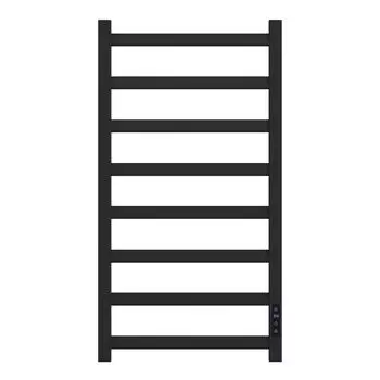 Электрический полотенцесушитель Point Атлант PN18848B П8 40х80 диммер справа, черный