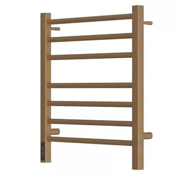 Электрический полотенцесушитель Point Веста PN70756BR П7 500x600 диммер слева бронза