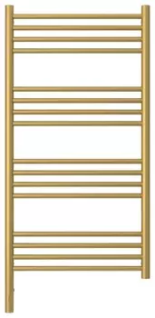 Электрический полотенцесушитель Сунержа Богема 3.0 100х50 L прямая золото матовое