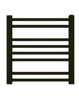 Электрический полотенцесушитель Terma Bone 510/500 RAL 9005 черный матовый