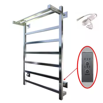 Электрический полотенцесушитель Тругор Пэк 20 80x50, с полкой