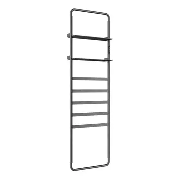 Электрический полотенцесушитель Wonzon & Woghand DUSSELDORF WW-A205-GM 160х45 см, темный графит