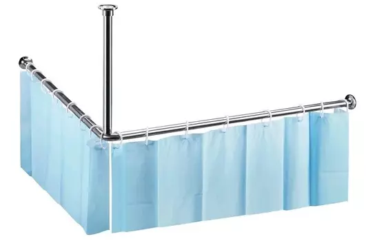 Карниз для ванны Bemeta 101120042 угловой, хром