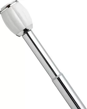 Карниз для ванны Carnation Home Fashions Chrome / White