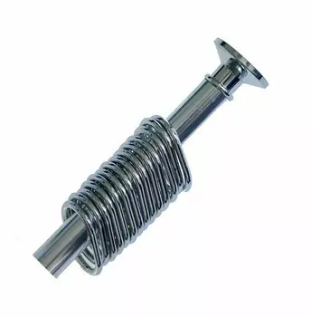 Карниз для ванны Санакс 10005 хромированный, с хромированными кольцами (1.2 х 2.2)