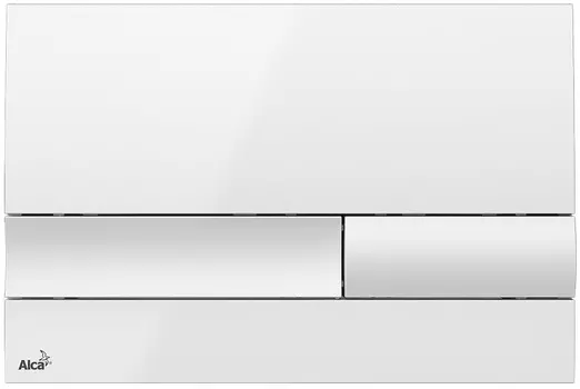 Кнопка смыва AlcaPlast M1730 белая