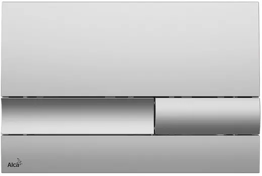 Кнопка смыва AlcaPlast M1732 хром матовый