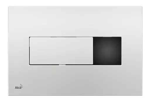 Кнопка смыва AlcaPlast M371S-SLIM сенсорная, хром глянцевый