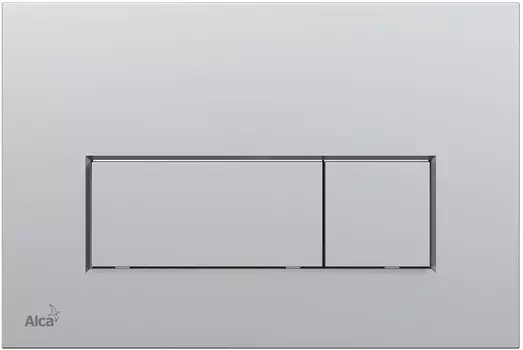 Кнопка смыва AlcaPlast THIN M572 xром матовый