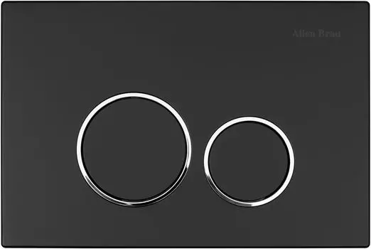 Кнопка смыва Allen Brau Liberty 9.20001.31 черная матовая