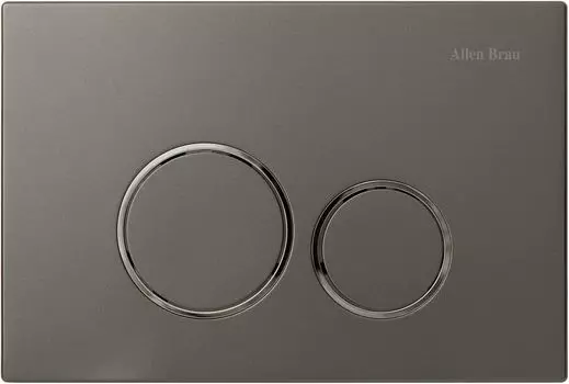 Кнопка смыва Allen Brau Liberty 9.20001.GR графит / хром