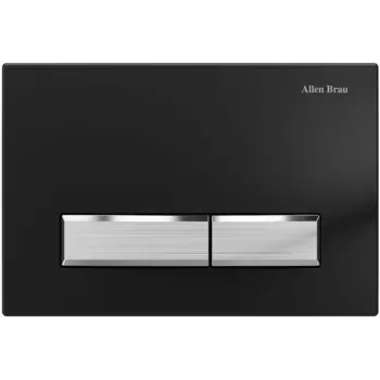 Кнопка смыва Allen Brau Liberty 9.20004.31 черный матовый / никель браш