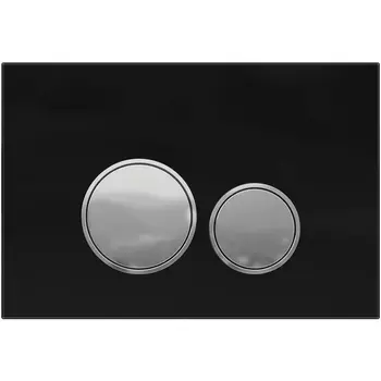 Кнопка смыва Allen Brau Liberty 9.20005.31 черный матовый / хром