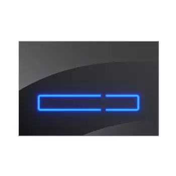 Кнопка смыва Am.Pm Touch Pro I0450A38 черная глянцевая